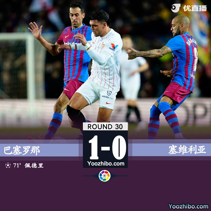 巴薩1-0塞維利亞
