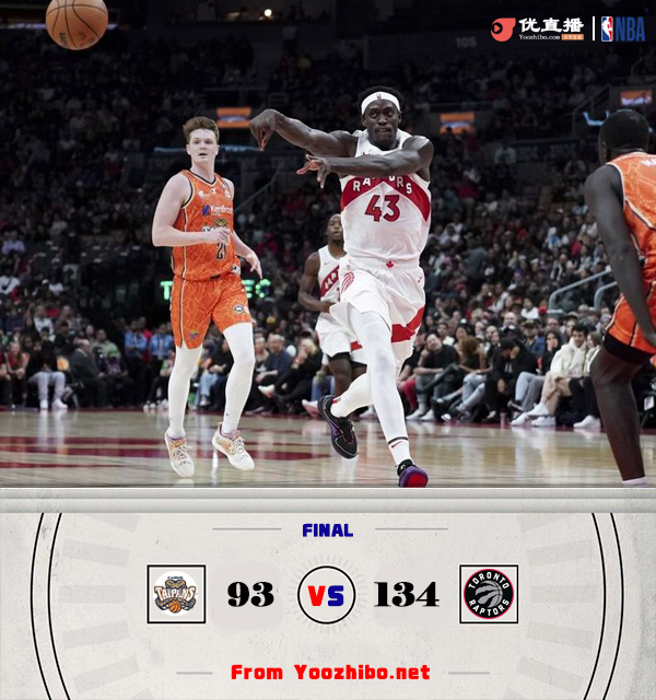 猛龍大勝坎斯大班獲得連勝