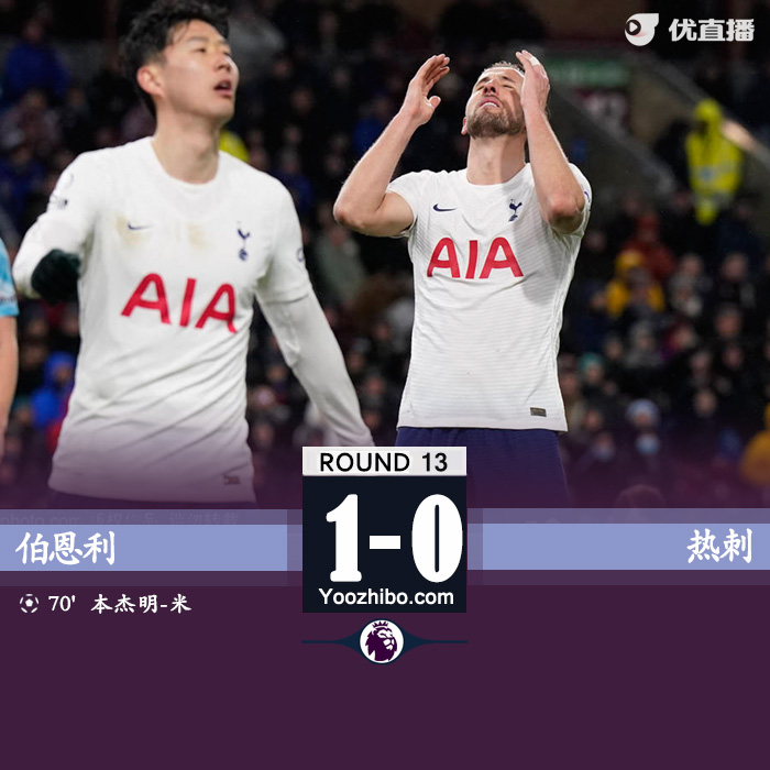 伯恩利vs熱刺