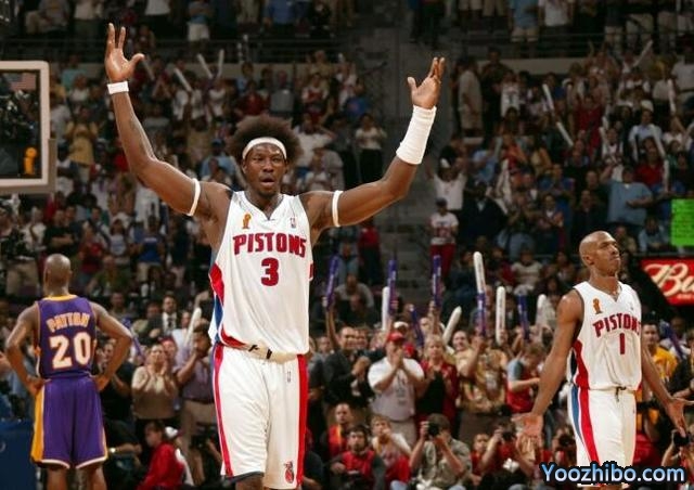 2004年NBA總決賽第四場 活塞vs湖人 全場錄像及集錦