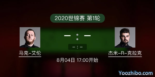 馬克-艾倫vs杰米-克拉克賽事前瞻