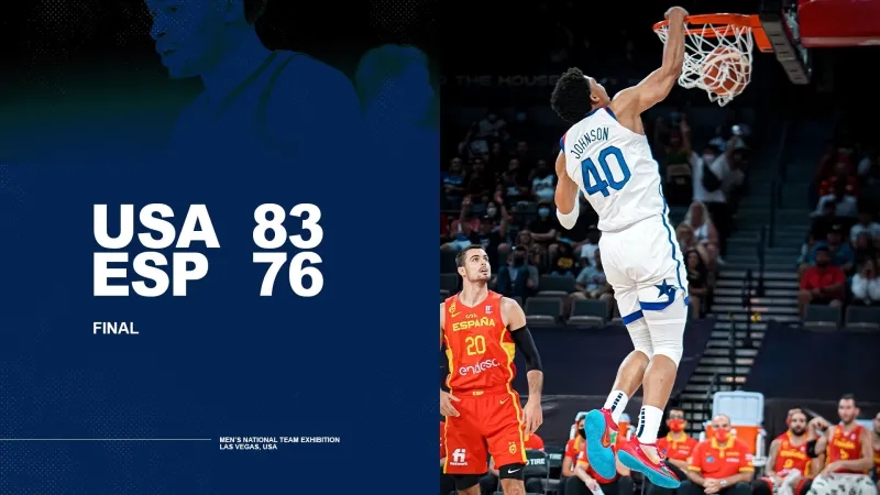 美國83-76逆轉西班牙 利拉德19+6 杜蘭特14分 盧比奧23分
