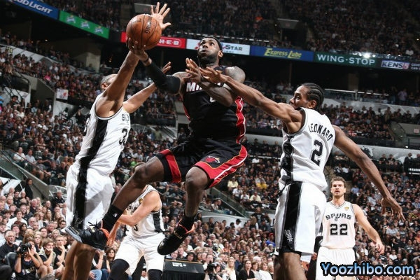 2014年NBA總決賽第二場 馬刺vs熱火 全場錄像及集錦