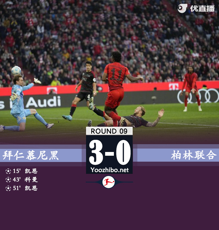 拜仁慕尼黑vs柏林聯合