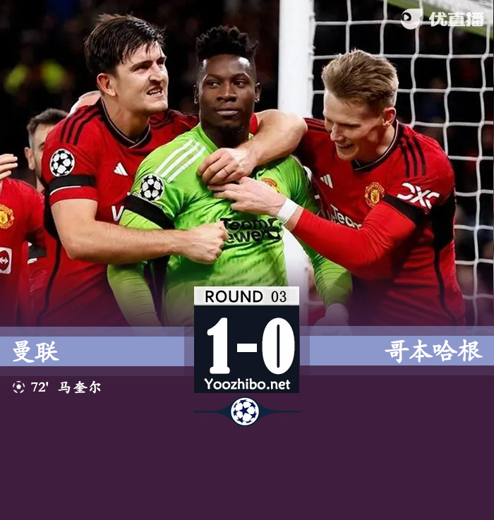 曼聯vs哥本哈根