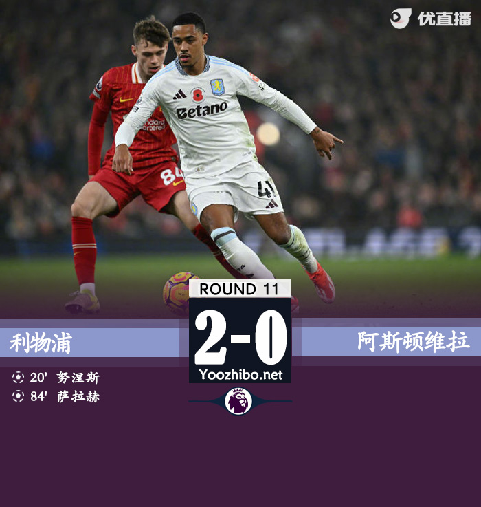 利物浦vs阿斯頓維拉