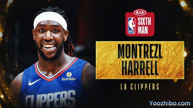 NBA最佳第六人<a href=/lanqiubs/clippers/ target=_blank class=infotextkey>快船</a>前鋒哈雷爾當選