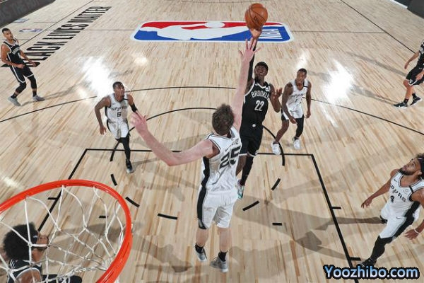 NBA熱身賽籃網vs馬刺全場精華回放