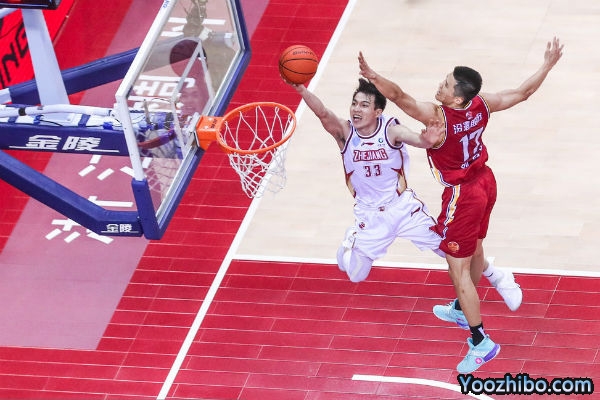 CBA季后賽12進8附加賽浙江vs山西全場錄像