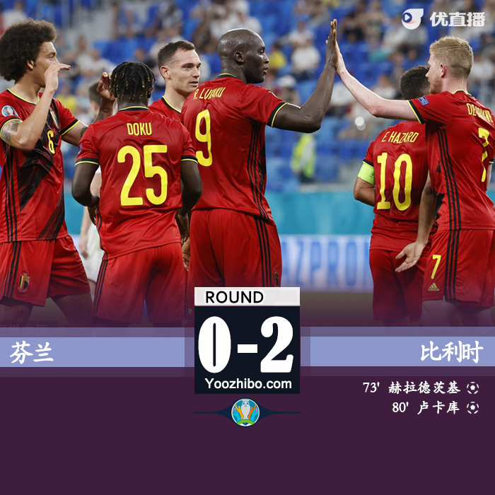 比利時2-0芬蘭  維爾馬倫造烏龍盧卡庫破門