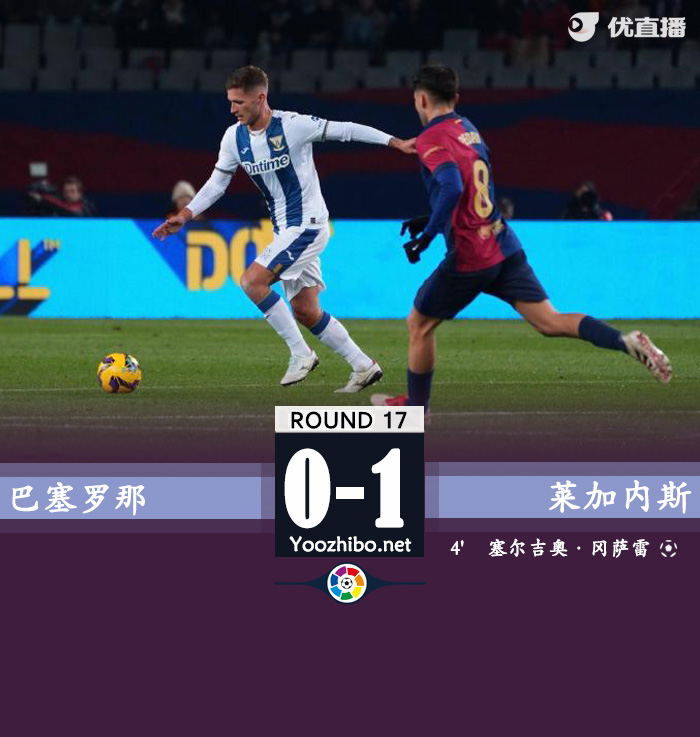 巴塞羅那vs萊加內斯