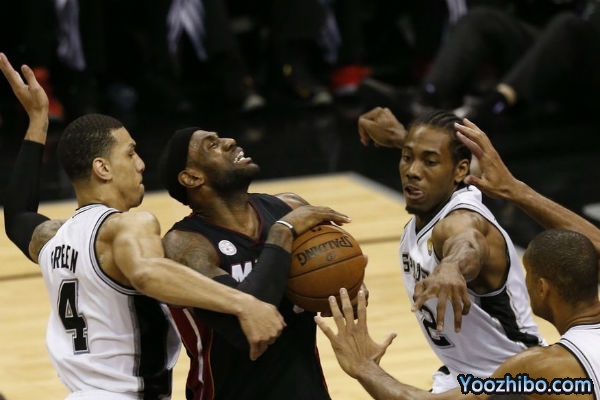 2013年NBA總決賽第五場 馬刺vs熱火 全場錄像及集錦