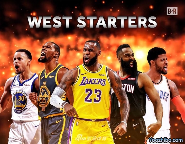 2018-19NBA全明星賽陣容名單一覽