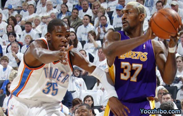 2010年NBA西部首輪G4湖人vs雷霆全場錄像