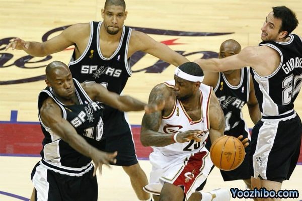 2007年NBA總決賽第四場 騎士vs馬刺 全場錄像及集錦