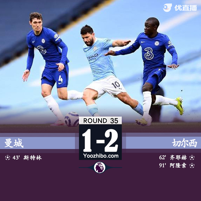 05月09日 英超第35輪 曼城vs切爾西 全場錄像及集錦