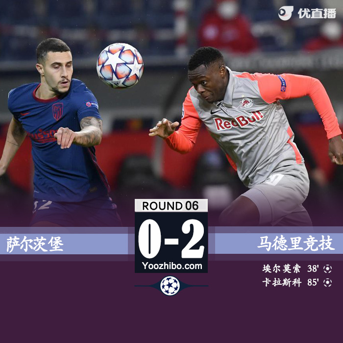 馬競2-0薩爾茨堡