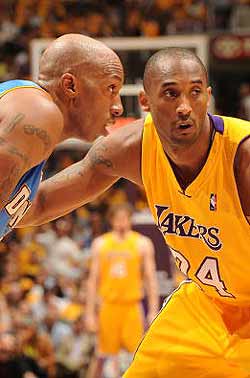 2009年NBA西部決賽G1掘金vs湖人全場錄像