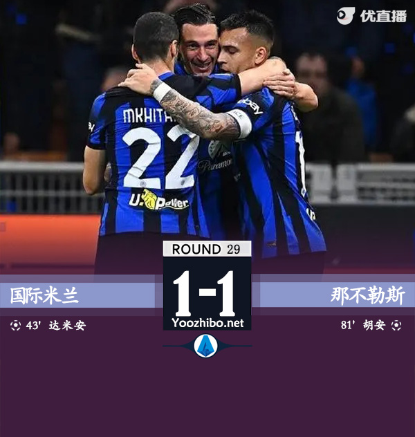 國際米蘭vs那不勒斯