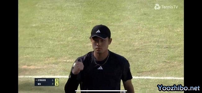 吳易昺直落兩盤擊敗克耶高斯收獲生涯草地巡回賽首勝