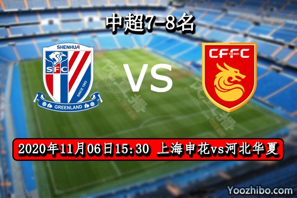 上海申花vs河北華夏賽事前瞻