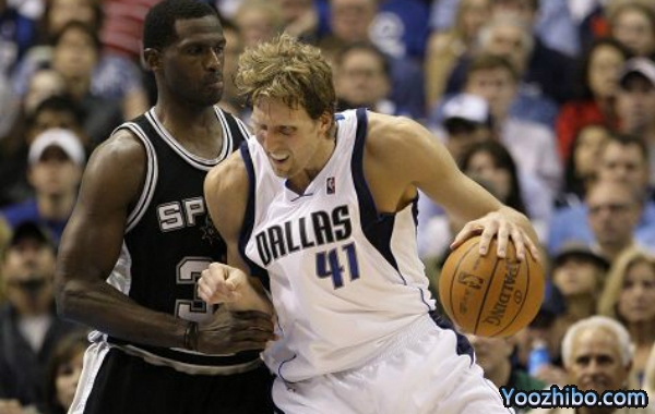 2010年NBA西部首輪G1 馬刺vs小牛 全場錄像