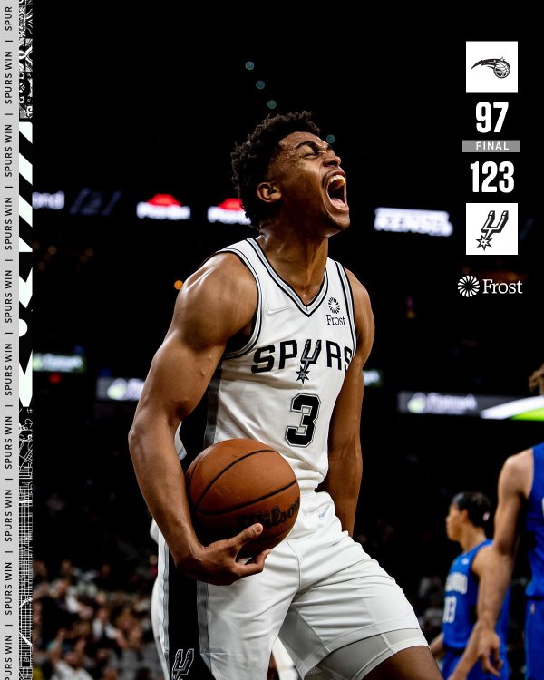 10月21日 NBA常規賽 魔術vs馬刺 全場錄像及集錦