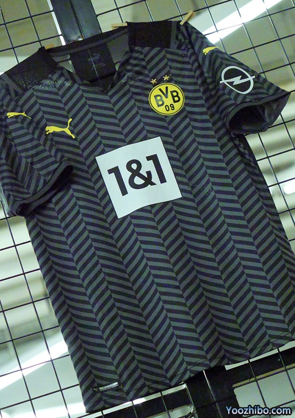 2021-22賽季多特蒙德客場球衣一覽