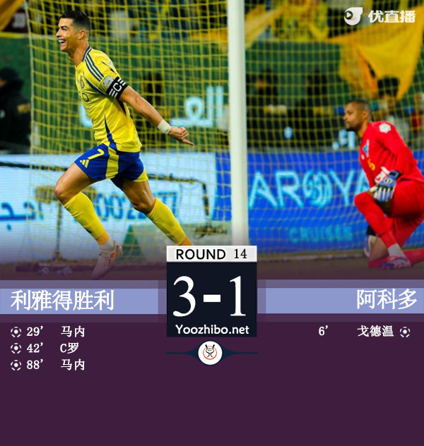 利雅得勝利vs阿科多