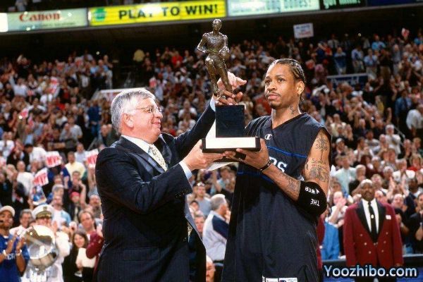 2000-01賽季NBA常規賽MVP,艾弗森當選