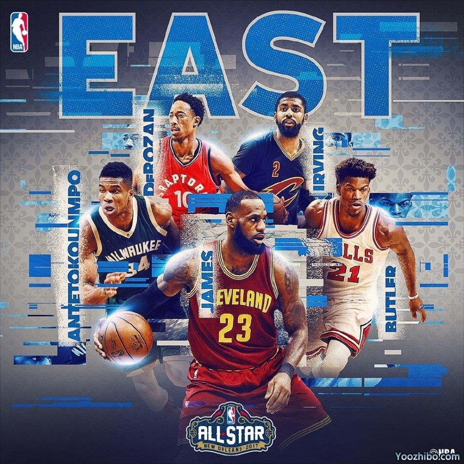 2016-17NBA全明星賽陣容名單一覽