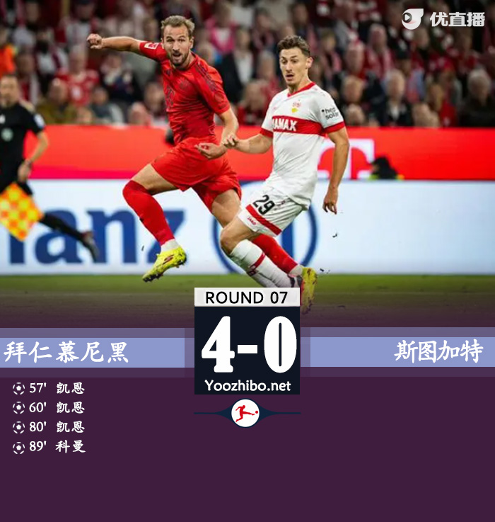 拜仁慕尼黑vs斯圖加特
