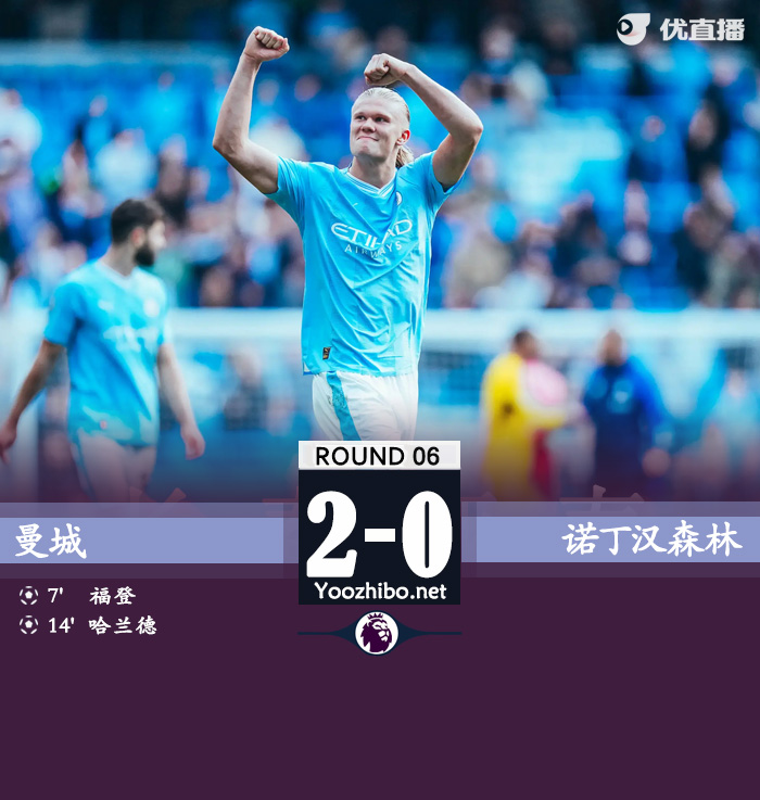 曼城vs諾丁漢森林