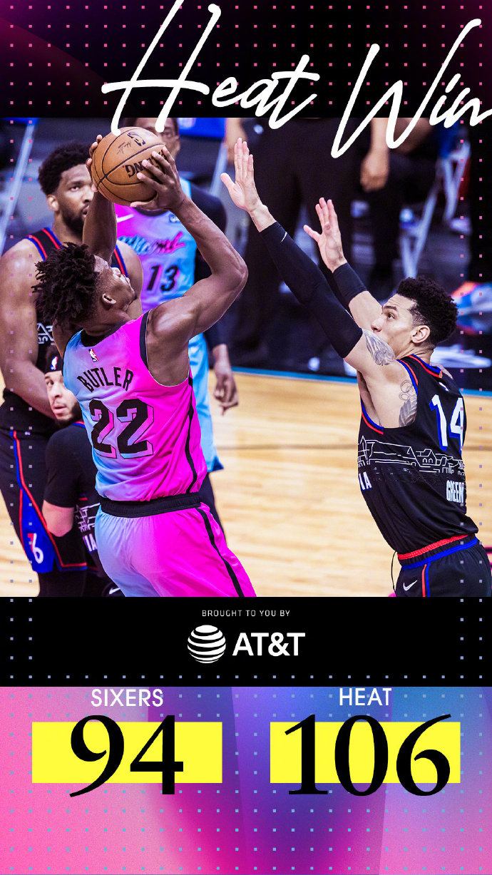 05月14日 NBA常規賽 76人vs熱火 全場錄像及集錦