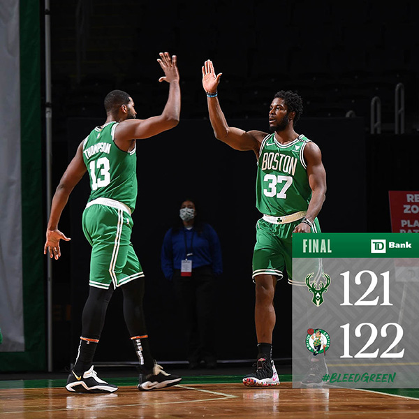 <a href=/lanqiubs/celtics/ target=_blank class=infotextkey>凱爾特人</a>122-121險勝<a href=/lanqiubs/bucks/ target=_blank class=infotextkey>雄鹿</a>