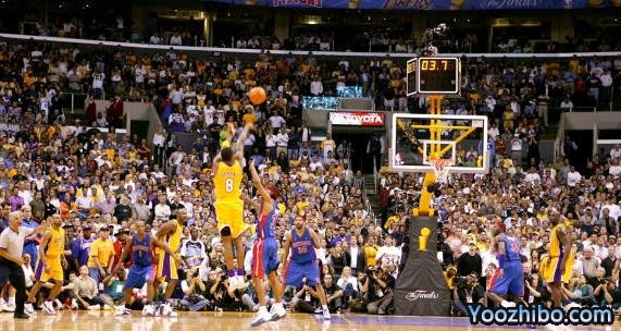 2004年NBA總決賽第二場 湖人vs活塞 全場錄像及集錦