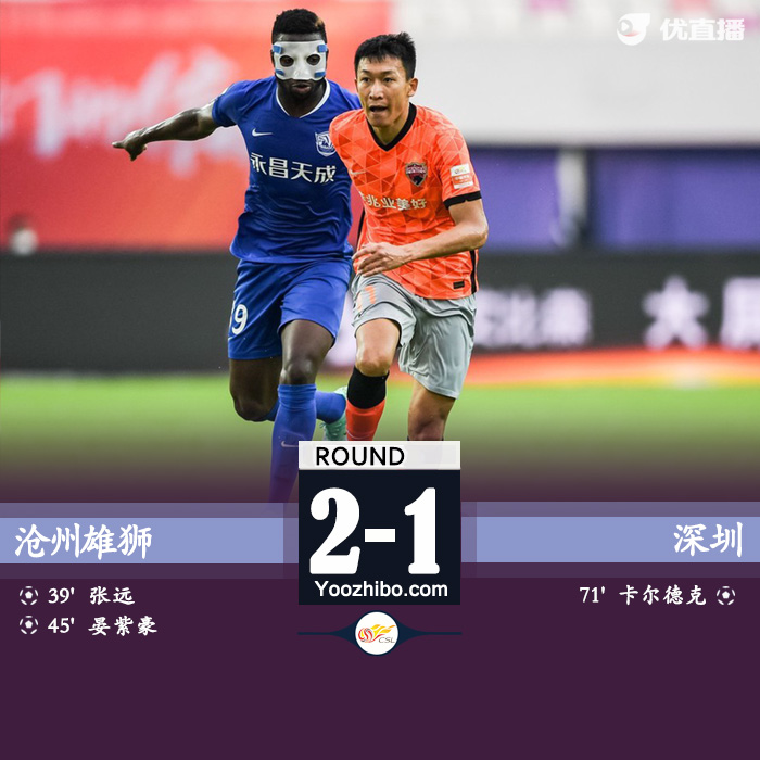 08月08日 中超第13輪 滄州雄獅vs深圳 全場錄像及集錦