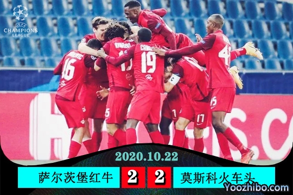 薩爾茨堡紅牛2-2莫斯科火車頭