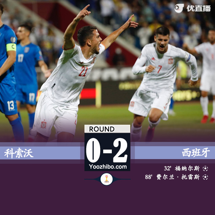 09月09日 世預賽歐洲區 科索沃vs西班牙 全場錄像及集錦
