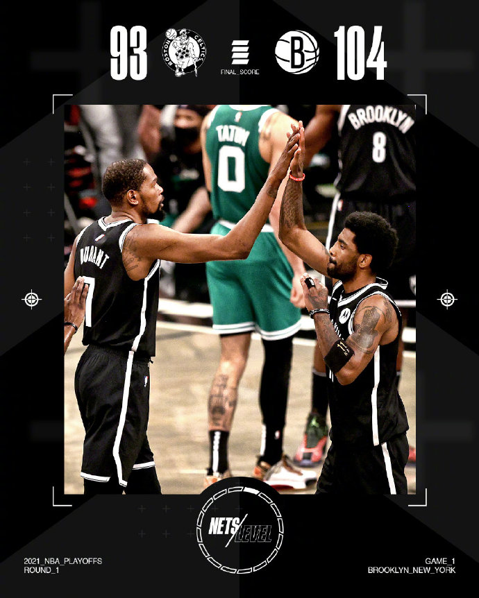 05月23日 NBA季后賽首輪G1 凱爾特人vs籃網 全場錄像及集錦