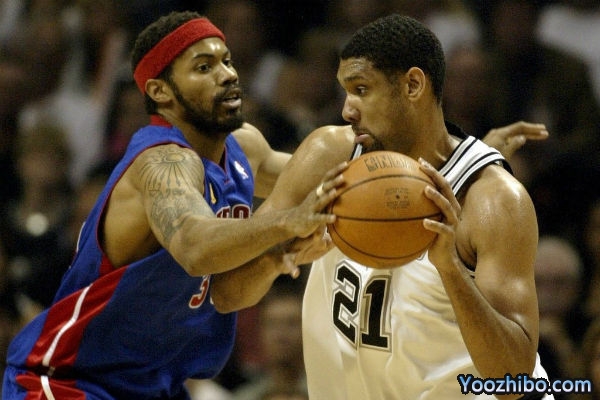 2005年NBA總決賽第二場 馬刺vs活塞 全場錄像及集錦