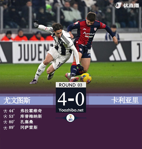尤文圖斯vs卡利亞里