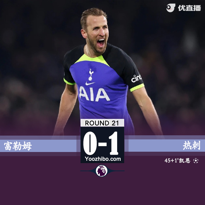 熱刺1-0富勒姆