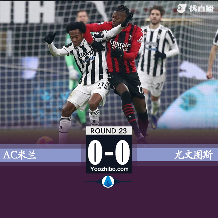 AC米蘭主場0-0悶平尤文