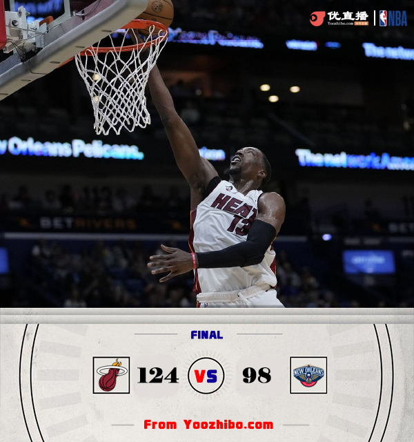 熱火大勝鵜鶘