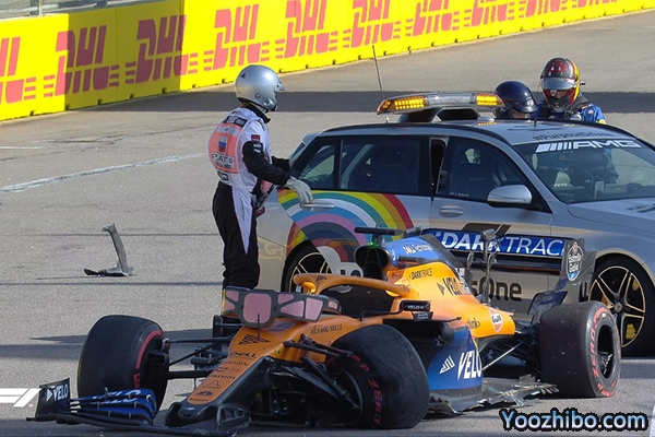 2020F1俄羅斯大獎賽正賽事故