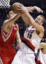2009年NBA西部首輪G5開拓者vs火箭全場錄像