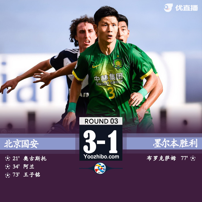 國安3-1墨爾本