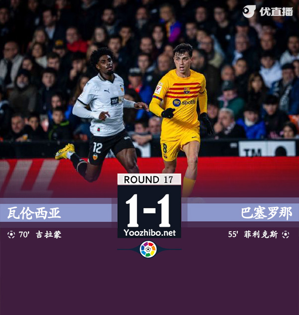 瓦倫西亞vs巴塞羅那