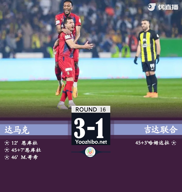 達馬克vs吉達聯合